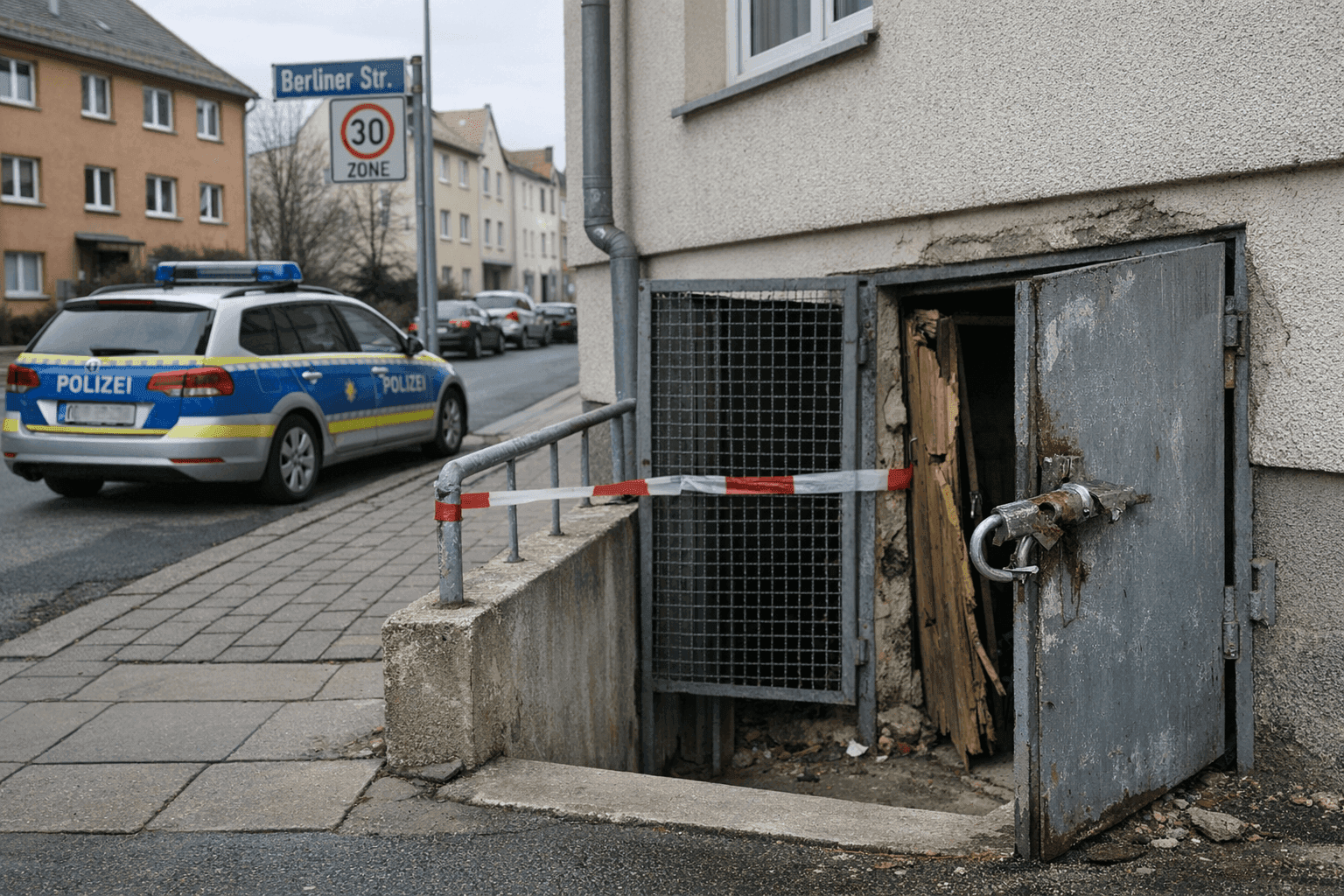 Keller in Erfurt ausgeraubt