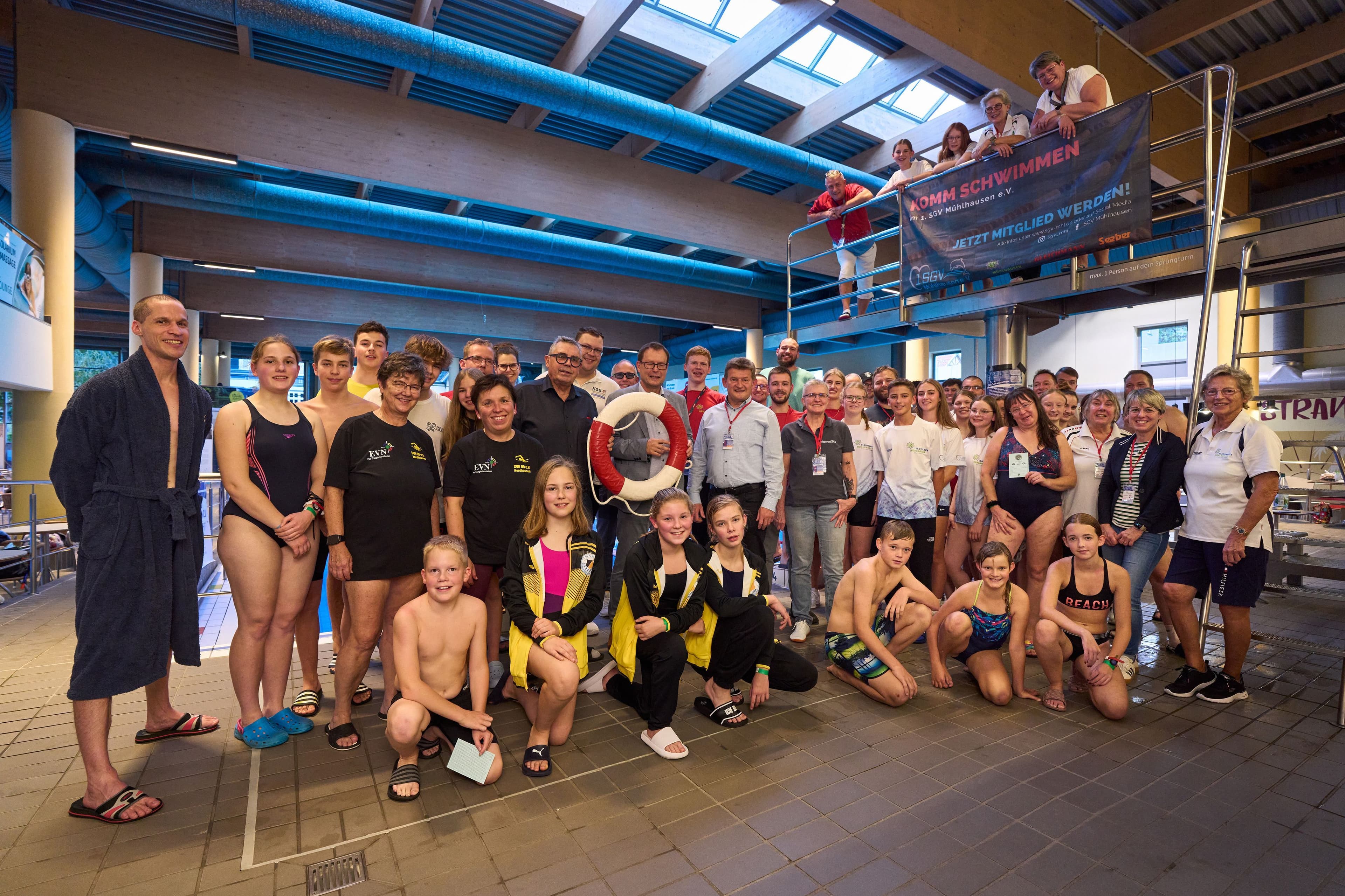 24 Stunden Schwimmen für Thüringens Bäder