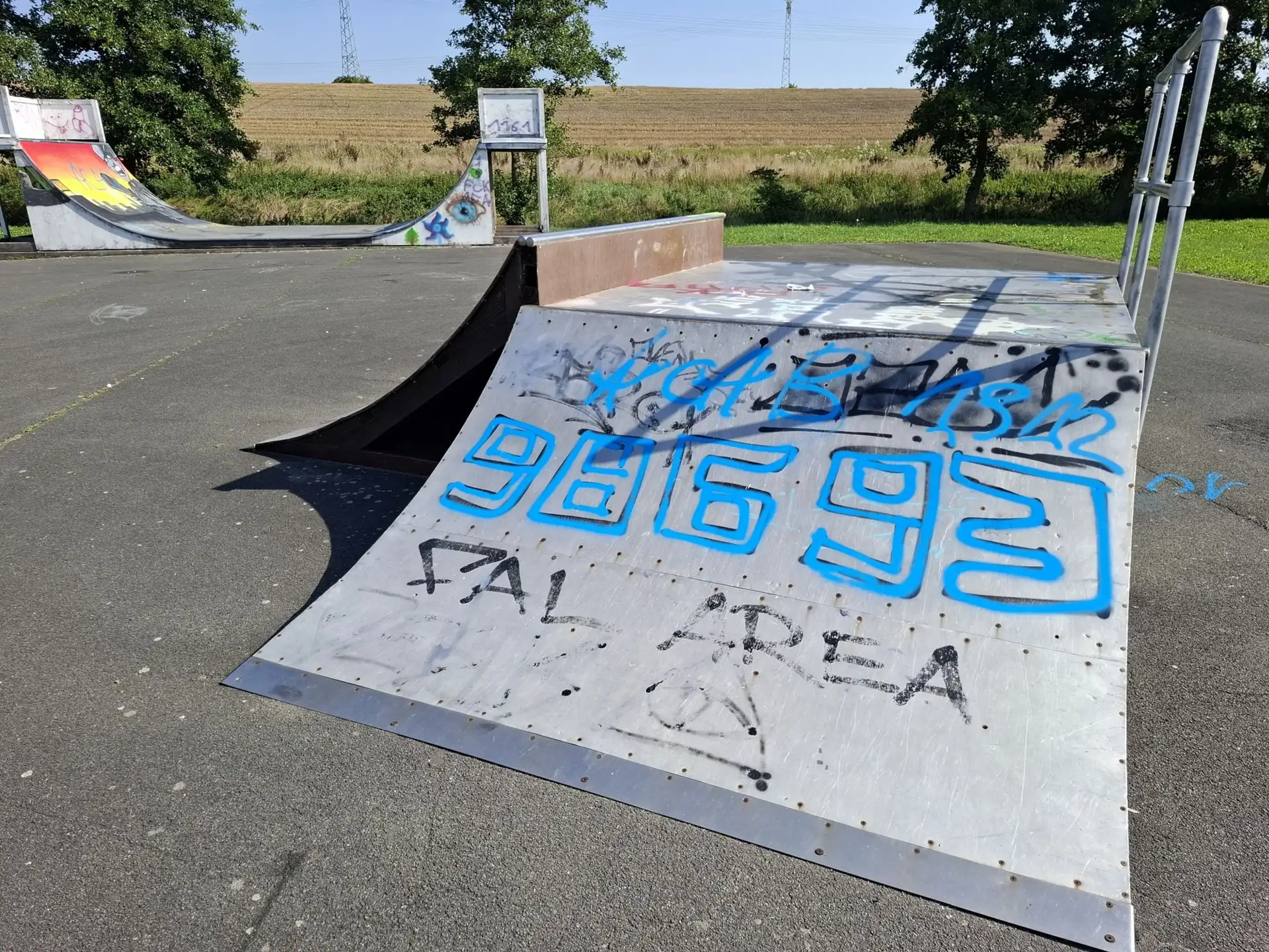 Skateranlage in Langewiesen wird abgebaut