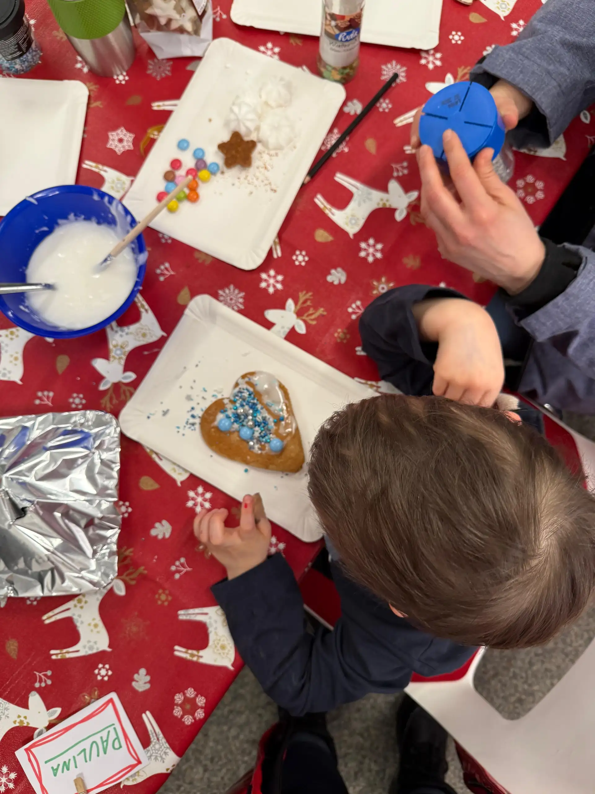 Auch Kinder-Mitmach-Aktionen gehören zum Angebot des Suppen- und Kreativmarkts der Stadt Mühlhausen im Advent.