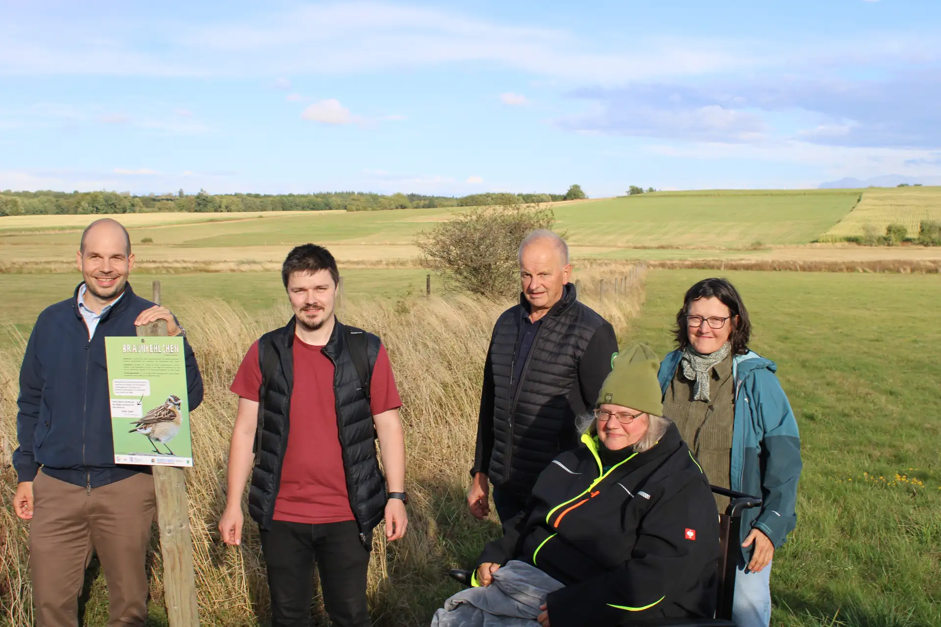 Tour zu Wiesenvögeln im Vogelschutzgebiet Vogelsberg