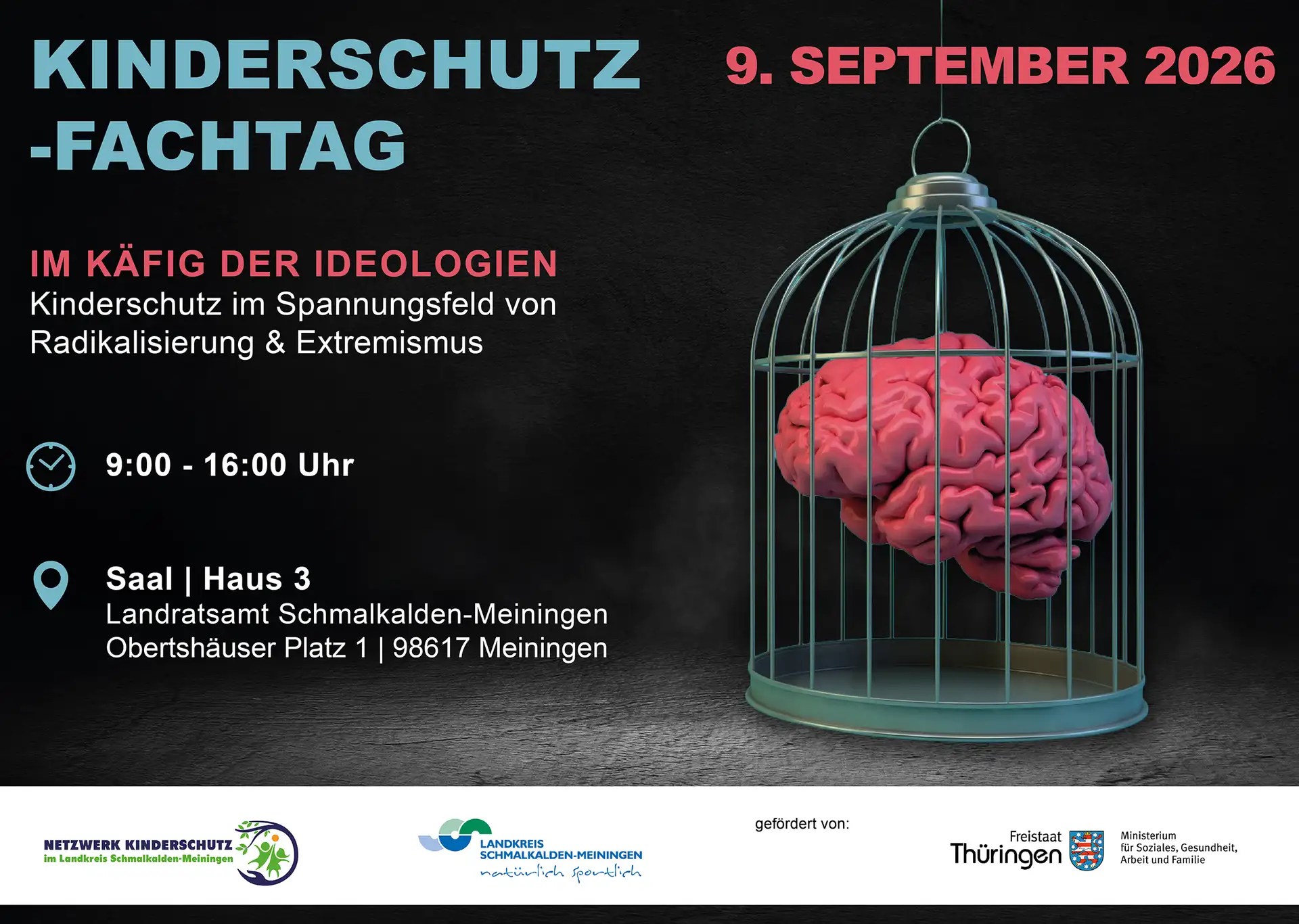 Kinderschutzfachtag im Landkreis Schmalkalden-Meiningen mit Fokus auf Radikalisierung und Extremismus