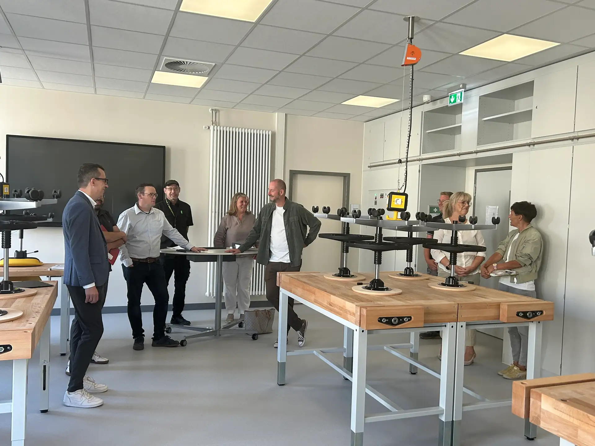 Mit von der Partie ist auch Architektin Christine Jüngst vom Büro Ritz und Losacker (Mitte).