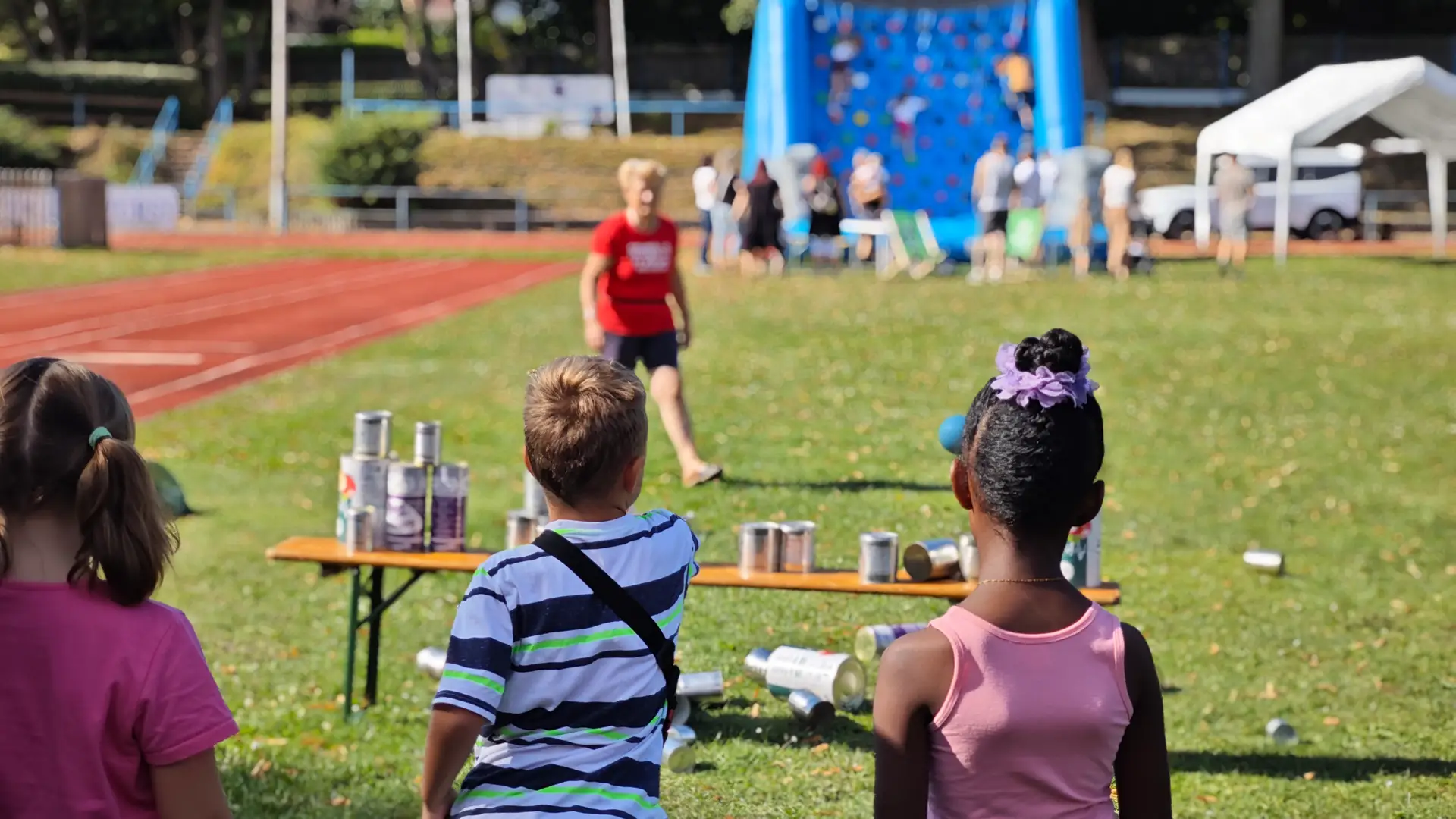 Kinderfest auf dem Hauptfestplatz in Schmölln